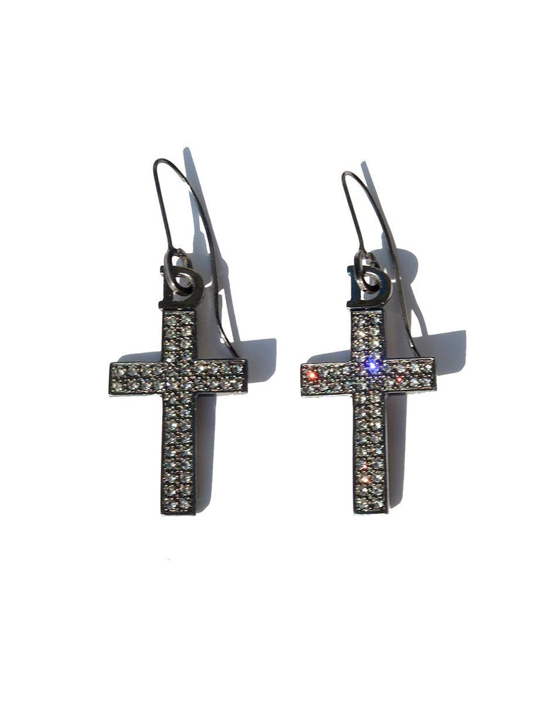 Dior Cross Earrings - DMT VINTAGE