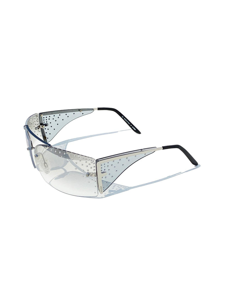 Fendi Rimless Crystal Sunglasses - DMT VINTAGE