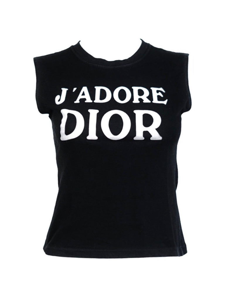 J'Adore Dior Tank Top Sz 8 - DMT VINTAGE