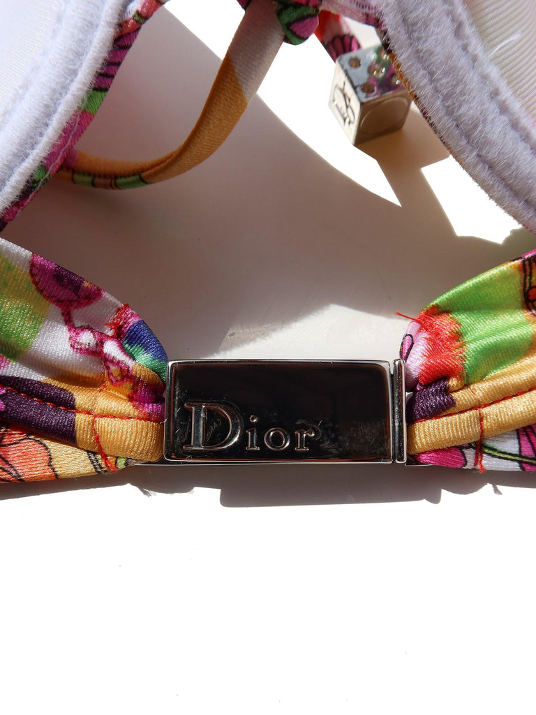 Rare Y2K Dior by Galliano Bikini with Dice Charms Sz 4 - DMT VINTAGE